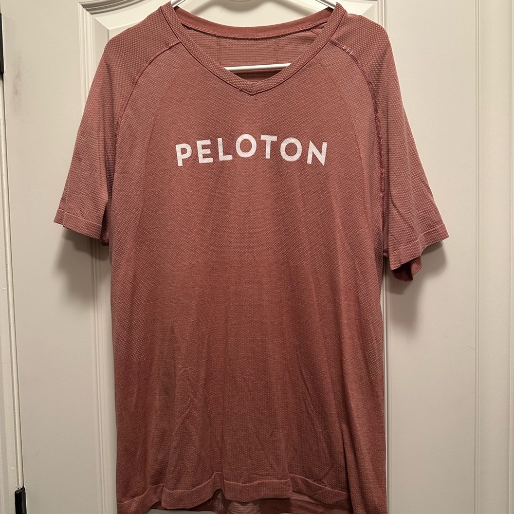 Lululemon Peloton Men's Rust Shirt